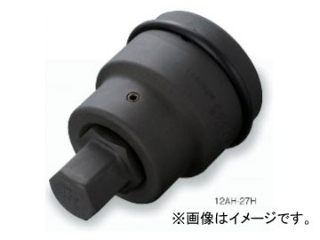 トネ/TONE 38.1mm（1 1/2”） インパクト用ヘキサゴンビットソケット（差替式） 品番：12AH-32Hの通販は