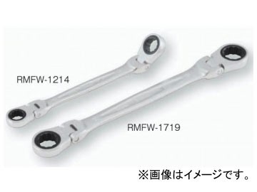 トネ/TONE 両首振ラチェットめがねレンチ 品番：RMFW-1719の通販は