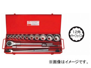 日本未発売 トップ工業/TOP ソケットレンチセット（差込角19.0mm） SWS