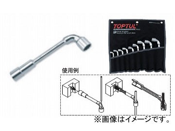 トップトゥル/TOPTUL アングルソケットレンチ GPAQ0901の通販は