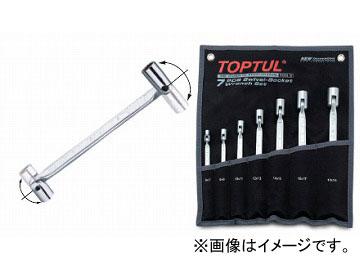 トップトゥル/TOPTUL ダブルエンドスイブルソケットレンチ GPAQ0401の通販は