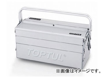トップトゥル/TOPTUL 両開きメタルケース入り工具セット TBAC0501の通販は