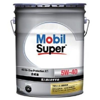 モービル(Mobil) モービルスーパー ガソリンエンジンオイル 20L SP/CF