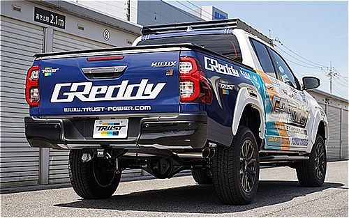 トラスト/TRUST Greddy クロスエキゾースト S-STYLEマフラー トヨタ ハイラックス GUN125 2GD-FTV 4WD 2017年09月〜 Ver.2 10113906