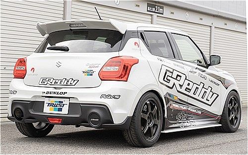 トラスト/TRUST GReddy パワーエクストリームR Light-Sマフラー スズキ スイフトスポーツ ZC33S K14C FF 2017年09月〜 10193250