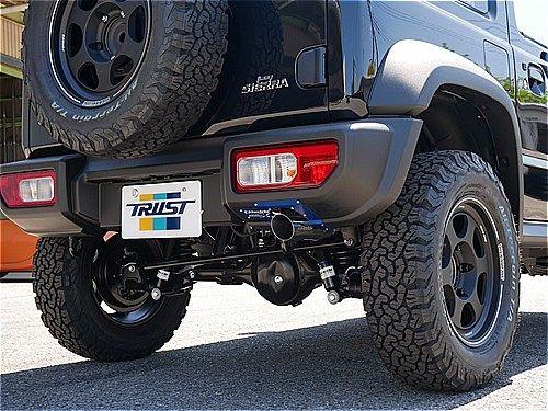 トラスト/TRUST GReddy クロスエキゾースト S-STYLEマフラー スズキ ジムニーシエラ JB74W K15B 4WD MT/AT可 シングル 2018年07月〜 Ver.2 10193900