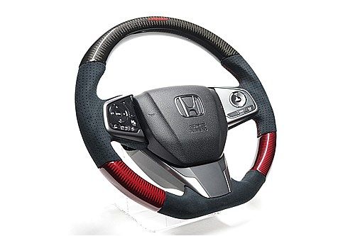 トラスト/TRUST GReddy ステアリング ホンダ シビックセダン/シビックハッチバック FC1/FK7 2017年09月〜 レッドロゴ 16650001