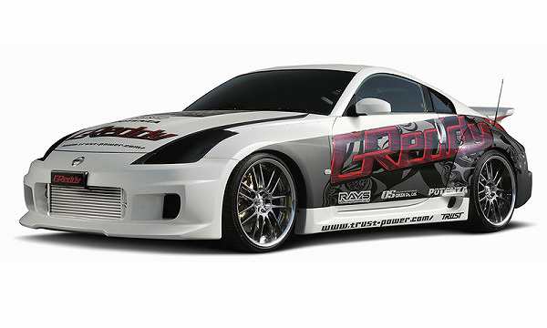 トラスト/TRUST GReddy リアスポイラー ニッサン フェアレディZ Z33 VQ35DE 2002年07月〜2007年01月 17020246