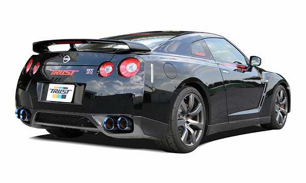 トラスト/TRUST GReddy パワーエクストリームR マフラー 日産 GT-R R35 VR38DETT 4WD 2007年12月〜 10123300の通販は