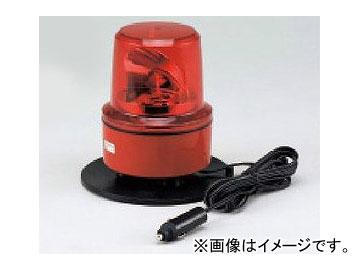 ユニット/UNIT 車載用中型パワーLED回転灯 DC12V 赤 マグネット付 品番：883-08