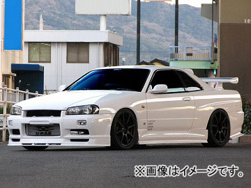 ユーラス/URAS フロントバンパー TYPE-R ニッサン スカイライン R34 2 