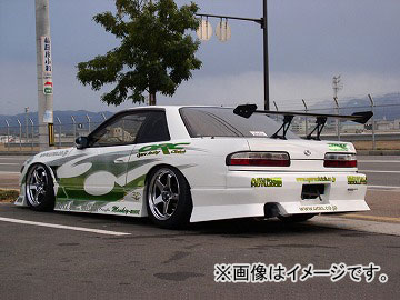 ユーラス/URAS リアバンパー TYPE-4 ニッサン シルビア S13 1988年05月〜1993年10月