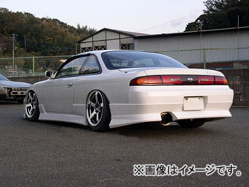 S14 シルビア 後期 URAS サイドステップ TYPE-2 左右 シルバー S14