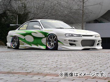 ユーラス/URAS フロントバンパー TYPE-S ニッサン シルビア S14 後期 1996年06月〜1998年12月