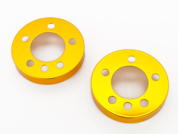 ファイヤーストーム(Firestorm) アルミハブカバー フロント フォルクスワーゲン ポロ ABA-AWCHZ TSIトレンド/コンフォート/ハイライン 2018年03月〜 ゴールド 入数：1セット(2枚) FBC-003の通販は 11,000円