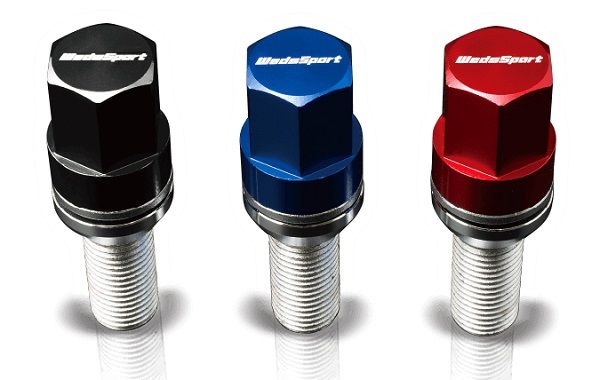 もも WedsSport レーシングボルト ロックセット レッド M14×1.25 2