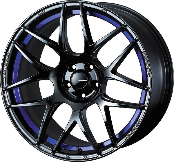 WedsSport SA27R ホイール BLCII 18インチ×8.5J ＋45 5H100 入数：1台分(4本) 74236