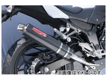 2輪 ヤマモトレーシング spec-A マフラー SUS SLIP-ON カーボン 品番：40253-01NCB カワサキ Z250 2013年〜の通販は