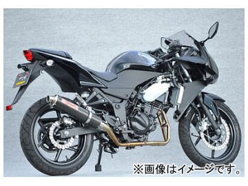 2輪 ヤマモトレーシング spec-A マフラー SUS2-1 カーボン 品番：40251-61SCC カワサキ ニンジャ250R 2008年〜2009年