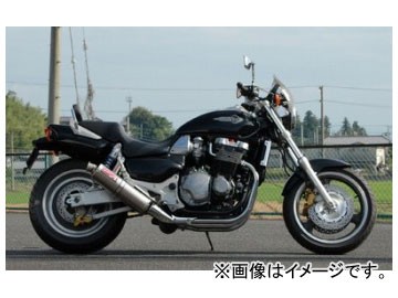 2輪 ヤマモトレーシング spec-A マフラー SLIP-ON II.Version チタン 品番：11305-02NTB ホンダ X-4