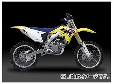 2輪 ヨシムラ マフラー モトクロス用 Oval-Coneレーシングスリップオンチタンサイクロン 150-183-8550 TS（ステンレスカバー） スズキ RM