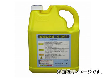 友和/YUWA 酸性サビ落とし S-201 4L JAN：4516825002847の通販は 6,677円
