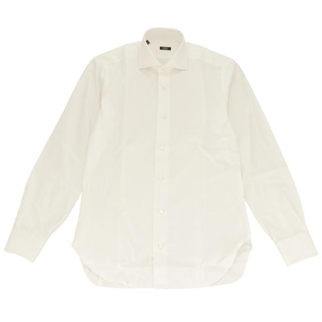 BARBA メンズ ドレスシャツ BLACK LABEL/通年/セミワイドカラー