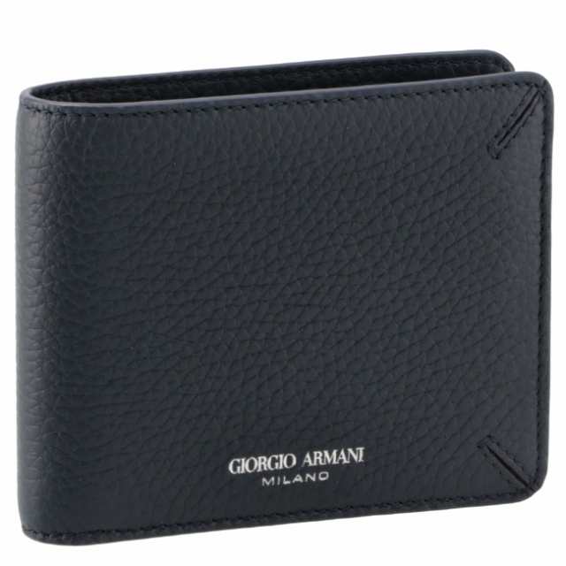 純日本製 ジョルジオアルマーニ/GIORGIO ARMANI 財布 メンズ スマート