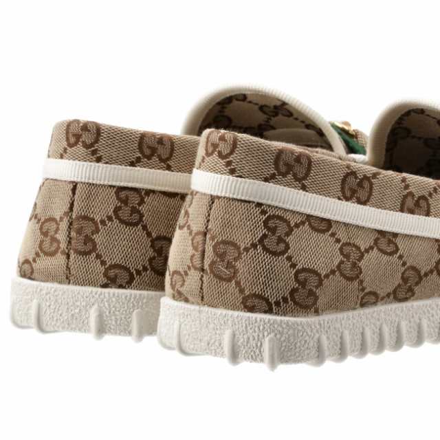 グッチ/GUCCI シューズ メンズ SAN LUIS ローファー BEIGE/EBONY+CACAO