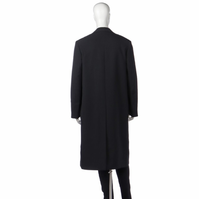 ジルサンダー/JIL SANDER コート メンズ Aラインウールコート BLACK