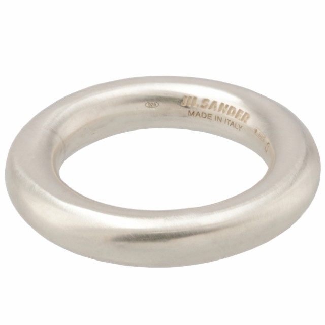 【SALE】ジルサンダー/JIL SANDER 指輪 メンズ CLASSIC RING 2 リング SILVER J29UQ0004-J12002-041