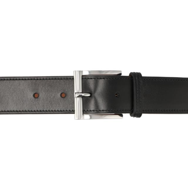 ジェイエムウエストン/J.M.WESTON ベルト メンズ DEMI-JONC BELT ドゥミジョンベルト BLACK BOXCALF レザーベルト  703510100S00-0001-0001の通販は