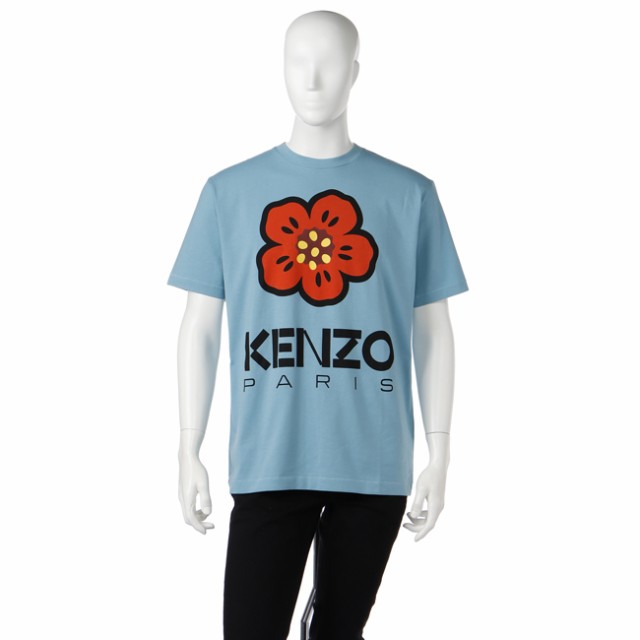 ケンゾー/KENZO シャツ アパレル メンズ BOKE FLOWER CLASSIC T-SHIRT Tシャツ CYAN 2023年秋冬新作  FD55TS4454SO-0001-69｜au PAY マーケット