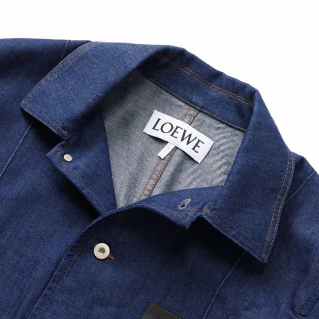 ロエベ LOEWE Indigo Logo Workwear Jacket