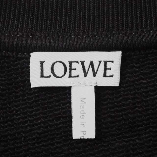 ロエベ/LOEWE トレーナー メンズ ANAGRAM SWEATSHIRT スウェット BLACK