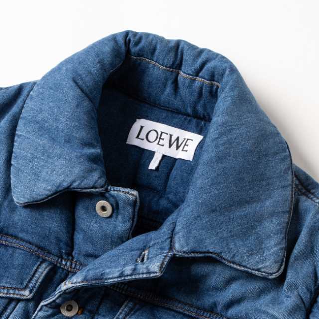 LOEWE Padded Denim Jacket - Indigo Blue