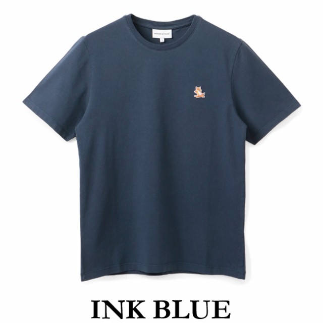 メゾンキツネ/MAISON KITSUNE シャツ アパレル メンズ CHILLAX FOX PATCH REGULAR TEE SHIRT Tシャツ 2024年春夏新作 LM00110KJ0008-0001