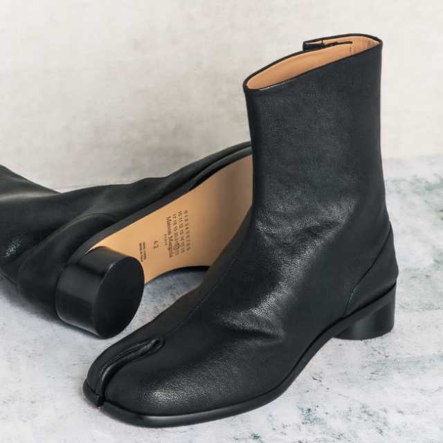 メゾン マルジェラ/MAISON MARGIELA ブーツ メンズ TABI BOOTS H30 アンクルブーツ BLACK S57WU0153-PR058-T8013