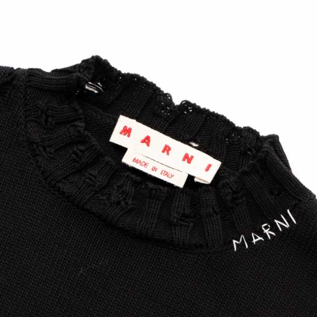 マルニ/MARNI ニット アパレル メンズ セーター BLACK GCMG0196A1