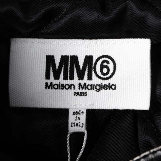 エムエムシックス メゾンマルジェラ/MM6 MAISON MARGIELA ジャケット アパレル メンズ レザージャケット BLACK  S62AN0079-S60353-900｜au PAY マーケット