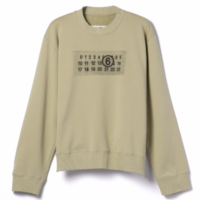 【SALE】エムエムシックス メゾンマルジェラ/MM6 MAISON MARGIELA トレーナー アパレル メンズ SWEATSHIRT スウェット PALE GREEN 2023年