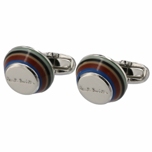 【SALE】ポールスミス/PAUL SMITH カフリンク メンズ MEN CUFFLINK SIGNATR REEL カフスボタン MULTI 2024年春夏新作 M1ACUFF-MTAPER-92