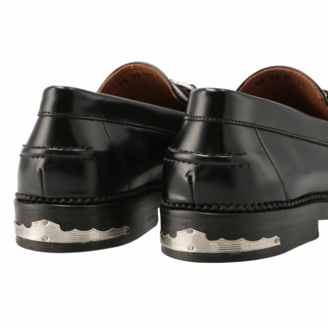 トーガ ビリリース/TOGA VIRILIS シューズ メンズ METAL LOAFER ローファー BLACK AJ826-9005｜au PAY  マーケット