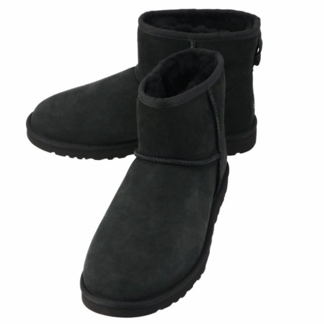 アグ/UGG ブーツ メンズ CLASSIC MINI ムートンブーツ BLACK 2023年