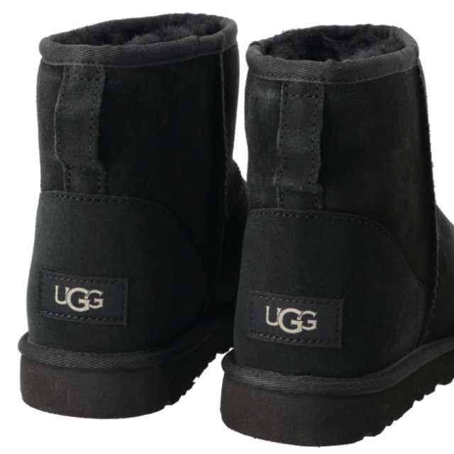 アグ/UGG ブーツ メンズ CLASSIC MINI ムートンブーツ BLACK 2023年