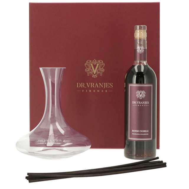 ドットール・ヴラニエス/DR. VRANJES ルームディフューザー メンズ 750ml ロッソノービレ ROSSO NOBILE DECANTER SET BOX ルームフレグラ