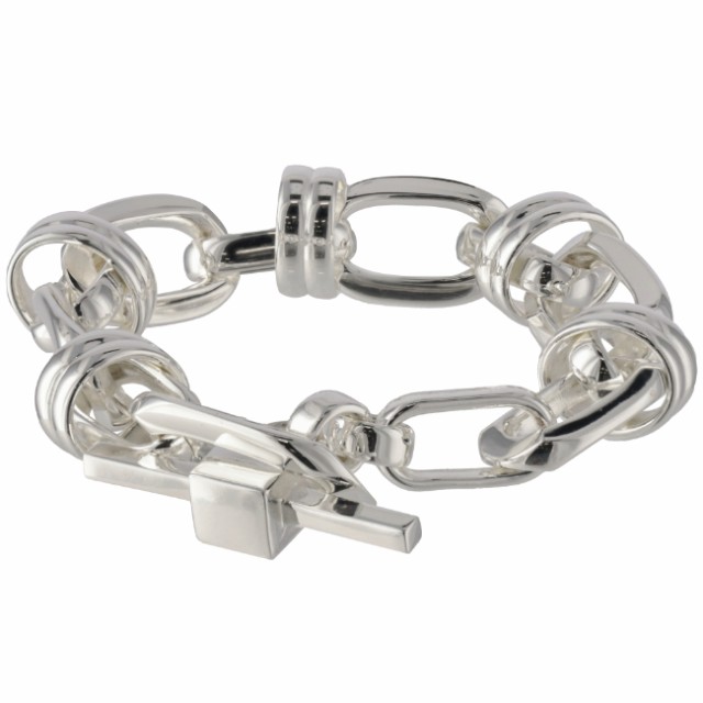 サンローラン/SAINT LAURENT ブレスレット メンズ DECO RING BRACELET チェーンブレスレット ARGENT  BRILLANT 753272-Y1500-8117｜au PAY マーケット