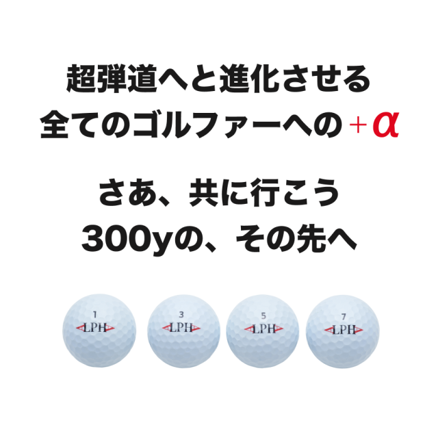 【5ダースセット】【5%OFF】ALPHA(アルファ) ゴルフボール 1ダース (12個入) = ACSEND1（アセンドワン） = 正規品 姜秀一Sho-time ショウタイム 3ピース ウレタン スピン系 飛び系 飛距離 ディスタンス ホワイトRS300