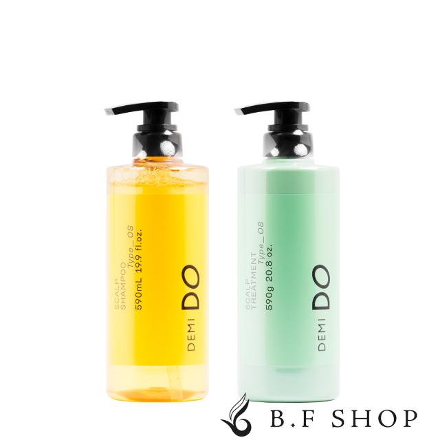 【セット品】デミ ドゥ スカルプシャンプー タイプ OS & スカルプトリートメント タイプ OS 590ml + 590g 医薬部外品 LSC