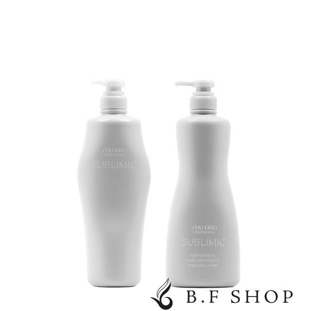 【セット品】資生堂 サブリミック アデノバイタル シャンプー & ヘアトリートメント 1000ml LSC